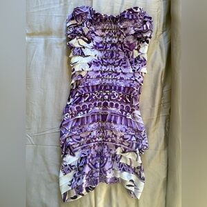Gorgeous vintage Roberto Cavalli mini one of a kind. 💜